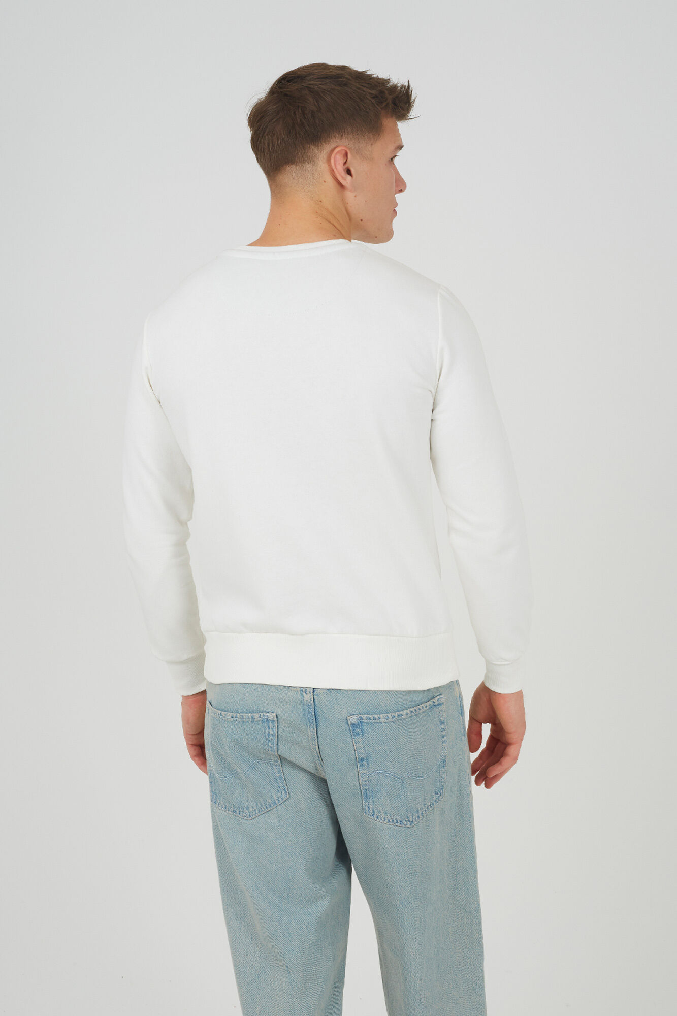 Brave Soul Sweatshirt com felpa interior