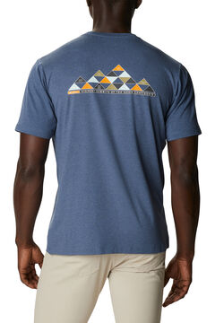 Springfield T-shirt estampada Columbia Tech Trail™ para homem acqua
