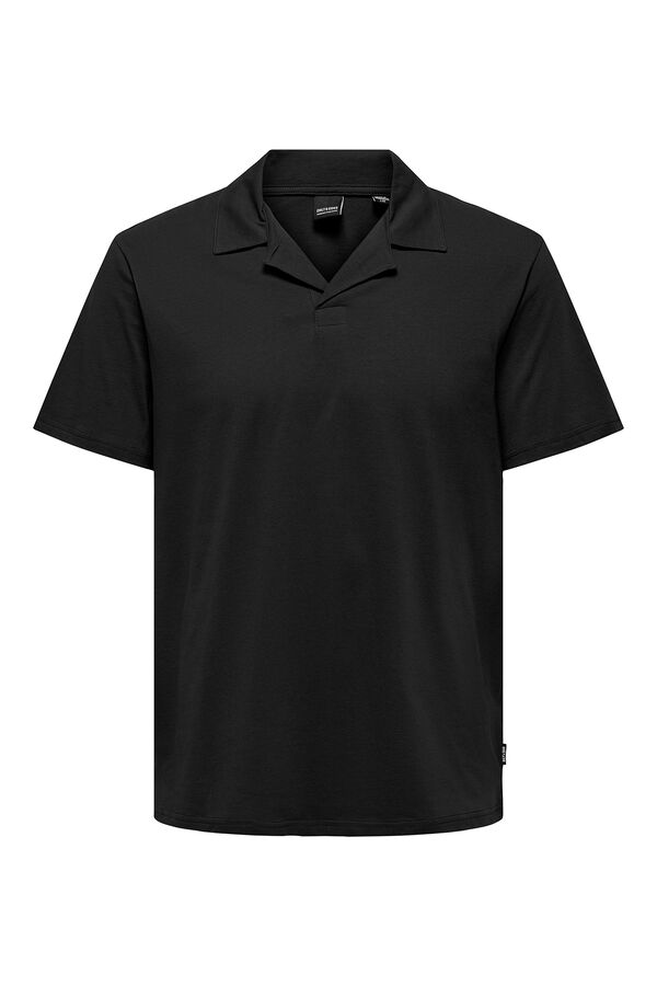 Only & Sons Men's regular fit polo Crna