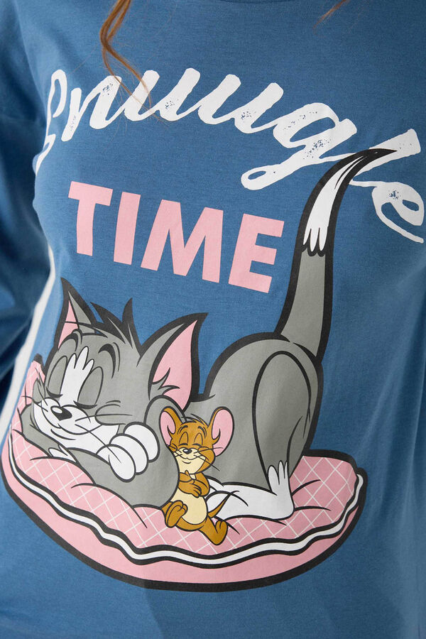 Springfield Tom & Jerry-Schlafanzug azulado