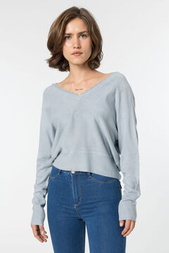 Springfield Lace detail jumper blue