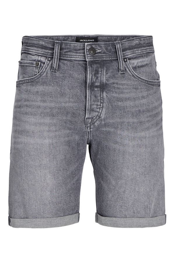Jack & Jones Denim regular Bermuda shorts grey