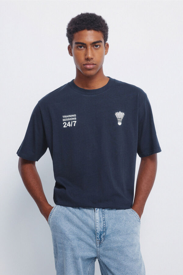 Springfield Batminton T-shirt blue