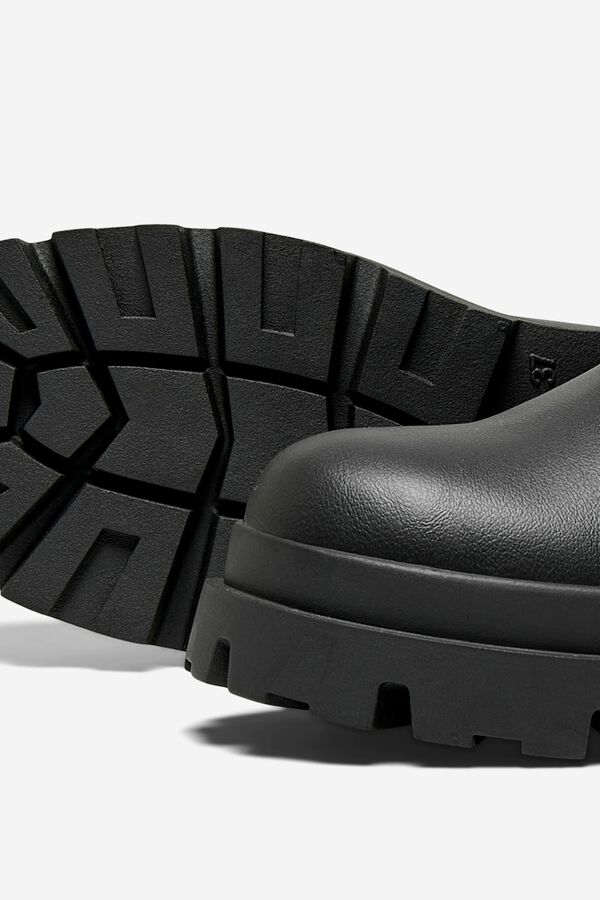 Only Flat military boot black