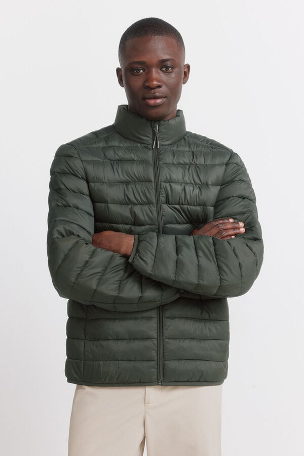 Springfield Puffer jacket beige