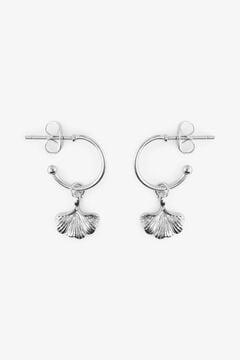 Springfield Hoop and pendant earrings gray