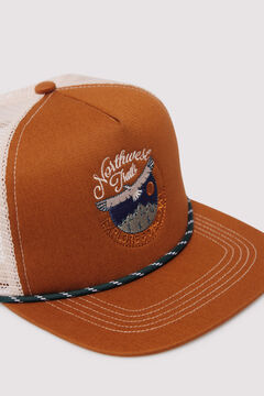 Springfield embroidered flat visor cap