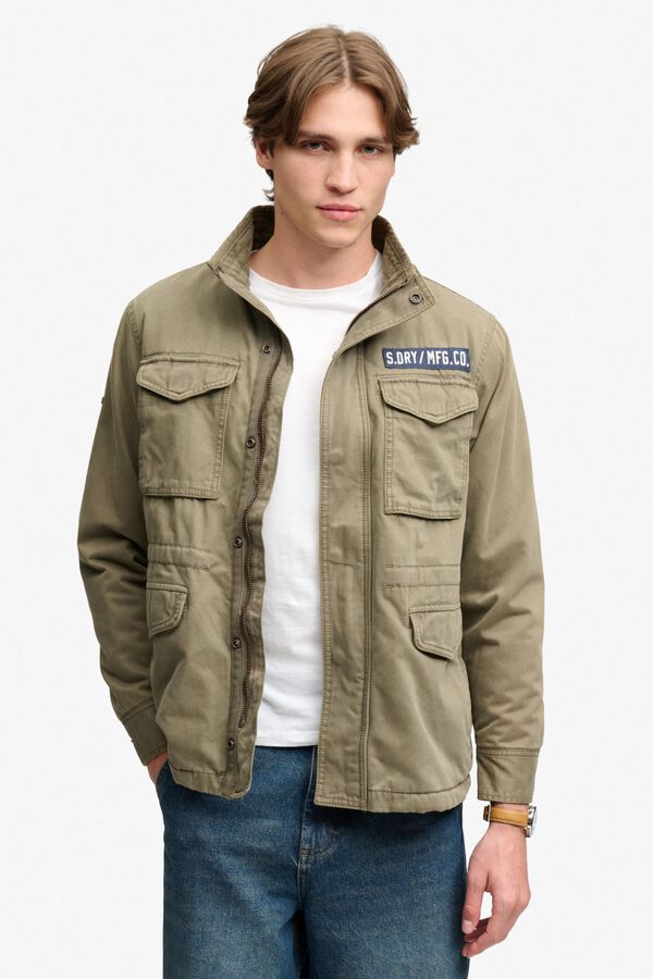 Superdry Casaco militar bege
