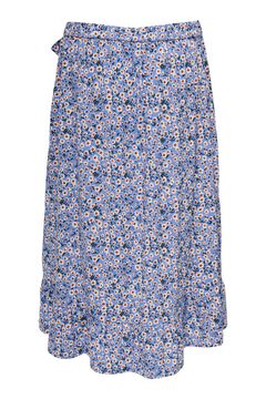 Springfield Wraparound midi skirt bluish