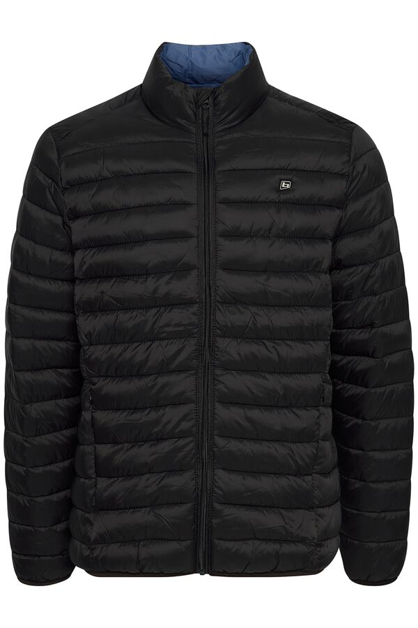 Blend Lightweight zip fastening jacket black