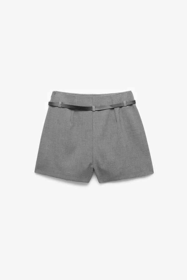 Koton Pleated miniskirt grey