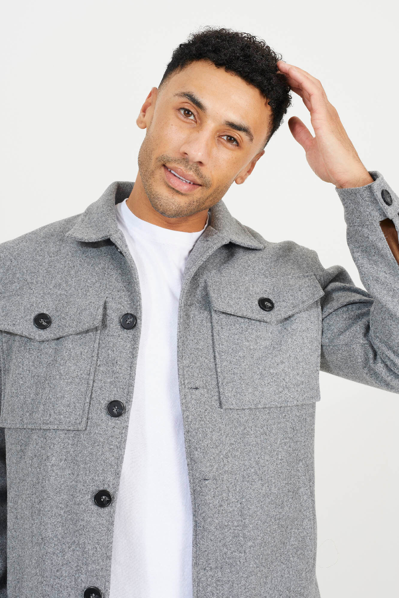 Brave Soul Sobretudo de tecido