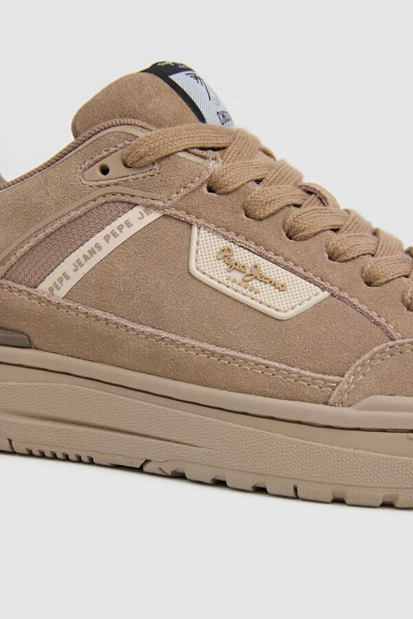 Pepe Jeans  Zapatillas bajas de ante beige