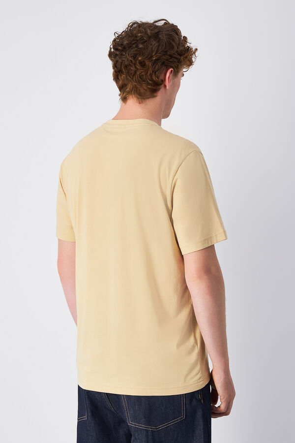 Champion Camiseta de algod&oacute;n hombre beige