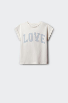 Springfield Kids T-shirt de manga curta love de menina