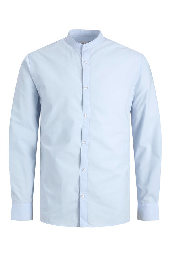 Jack & Jones Casual poplin shirt blue