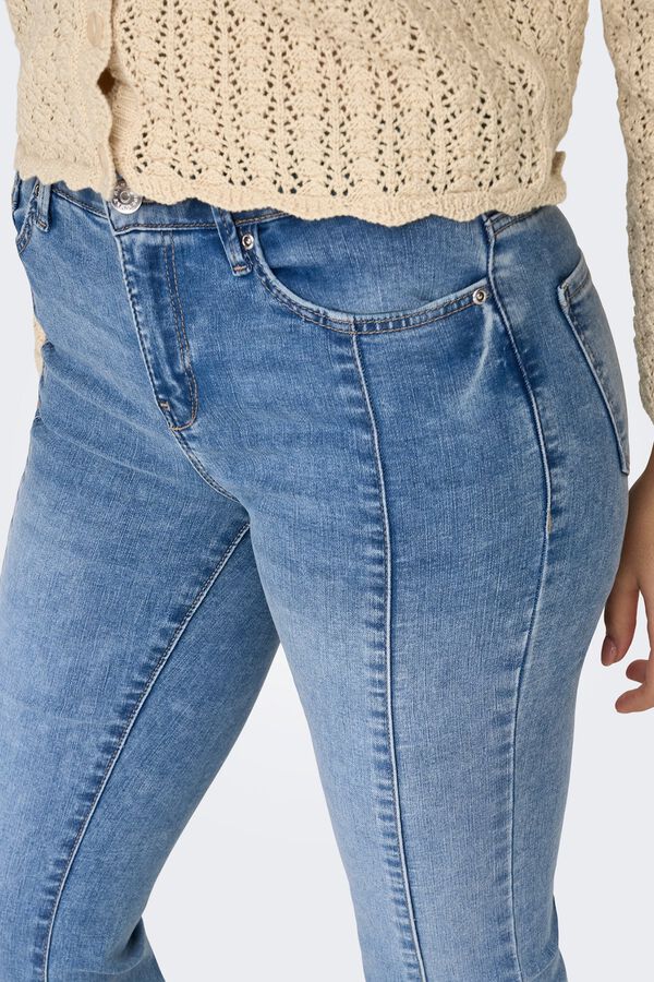 Only Jeans flared retro azul