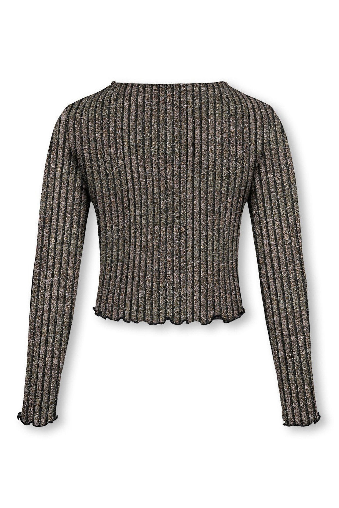 Only Girls Top de efeito brilhante