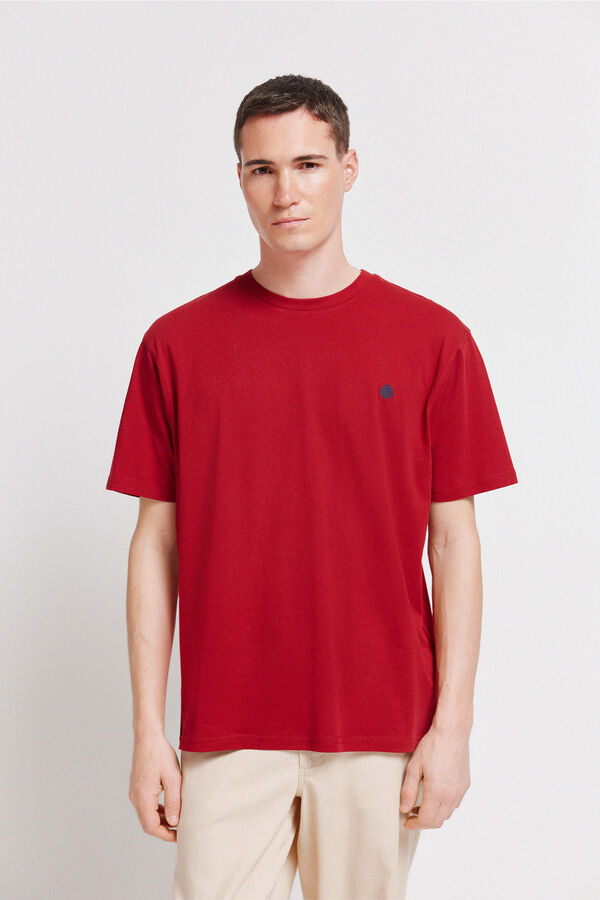 Springfield Springfield logo basic t-shirt red