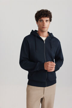 Springfield Basic open hooded sweatshirt