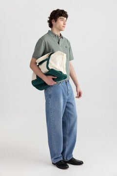 Springfield Piqu&eacute; basic regular fit polo shirt