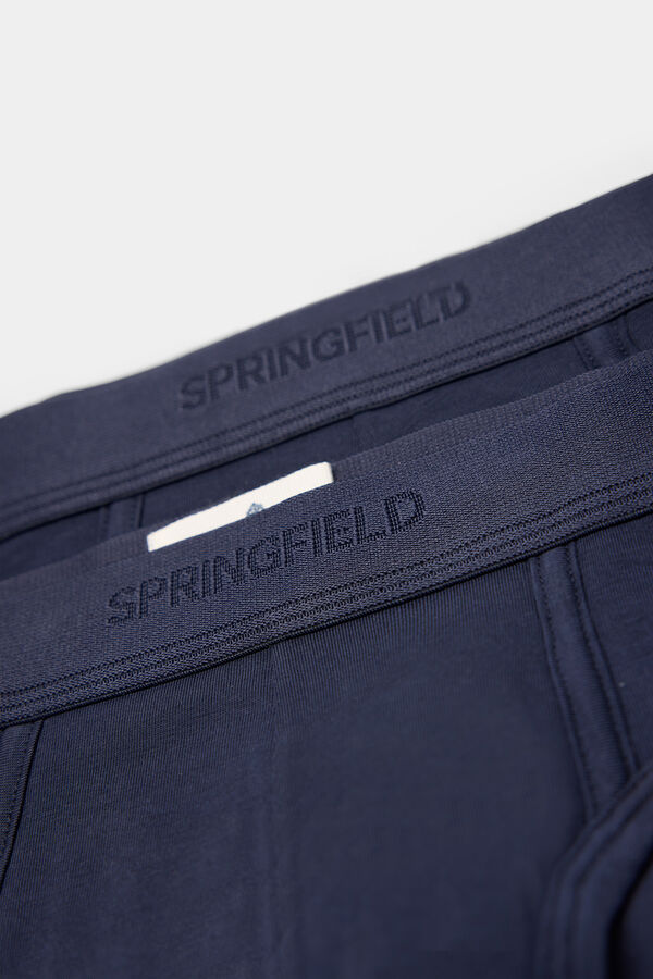 Springfield Packs 2 slips básicos azul oscuro