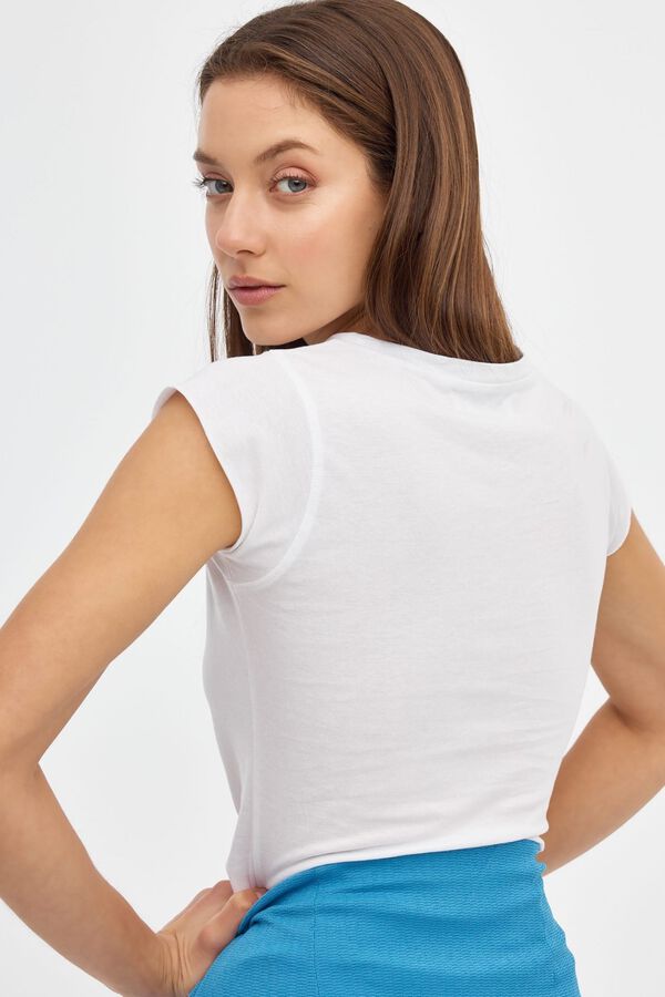 Inside Short-sleeved T-shirt white