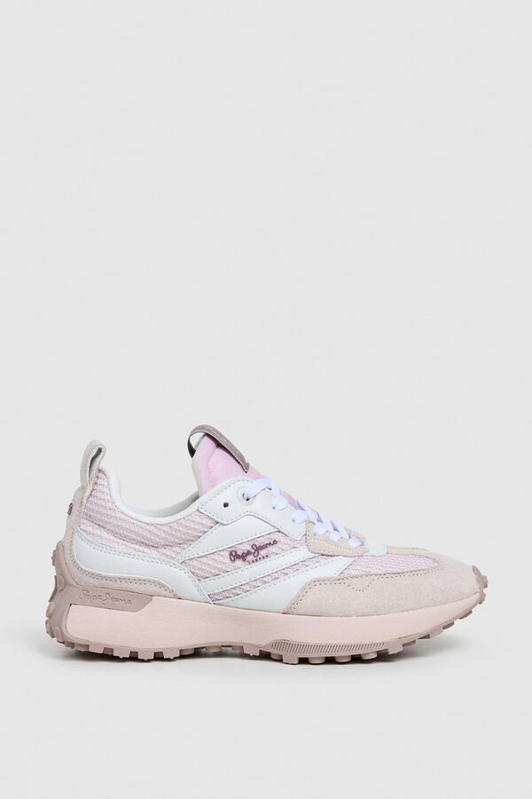 Pepe Jeans Knitted sneakers LUCKY W pink