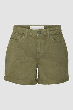 Springfield Shorts with turn up hems green