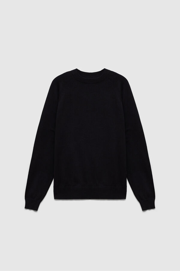 Inside Jersey B&aacute;sico negro