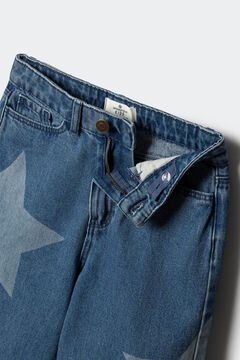 Springfield Kids Csillagos l&aacute;nyoknak val&oacute; denim culotte
