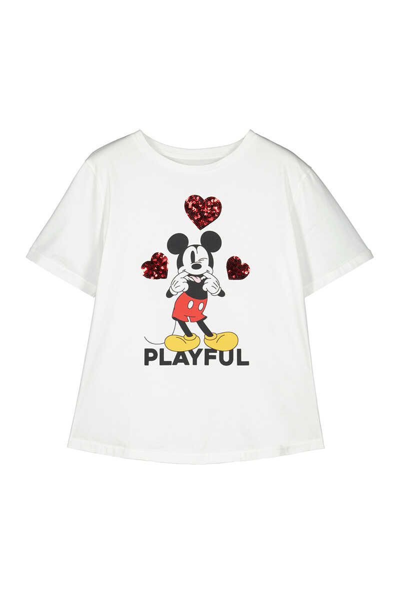 Springfield T-shirt « Playful » ocre