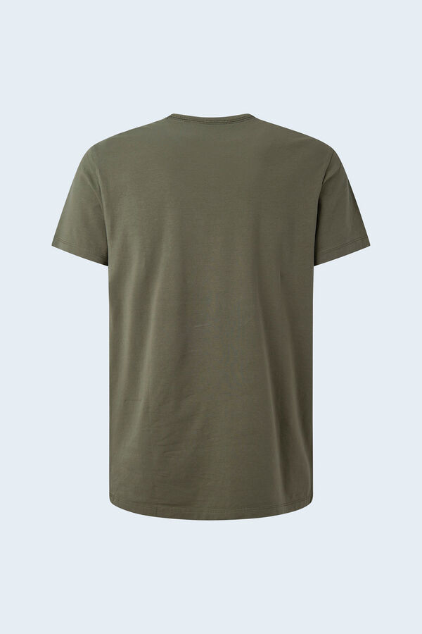 Springfield Men's short-sleeved T-shirt. gris