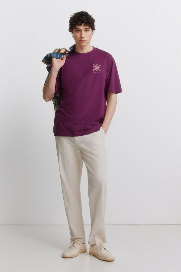 Springfield Camisetas formas nativas morado/lila