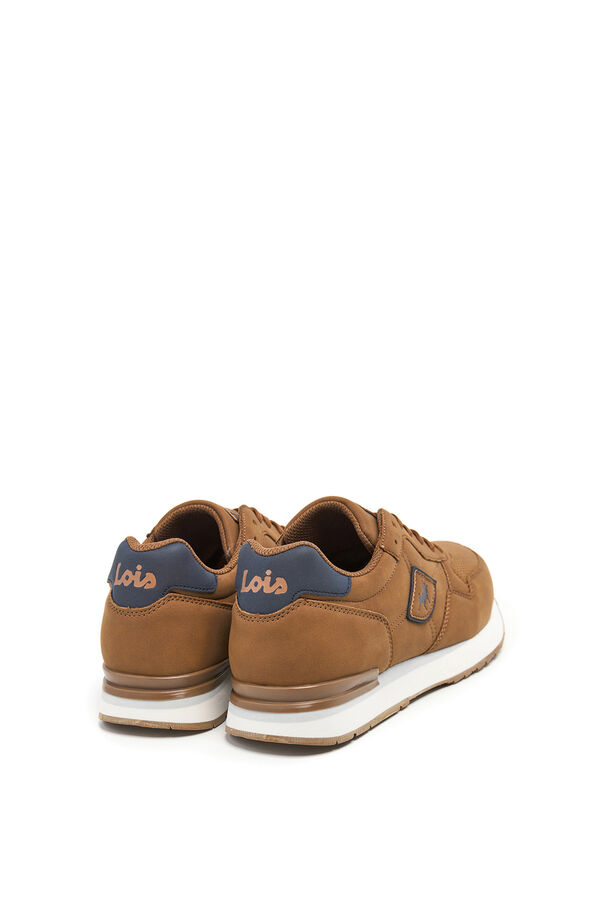 Lois Zapatilla tiempo libre running beige