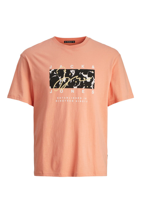 Springfield Relaxed fit T-shirt Plus pink