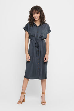 Only Midi shirt dress blue