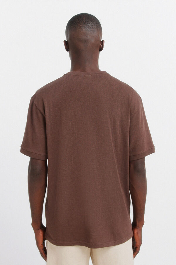 Springfield T-shirt r&uacute;stica cru