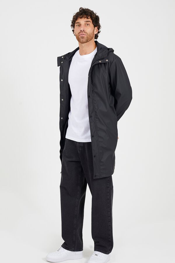 Brave Soul Hooded parka black