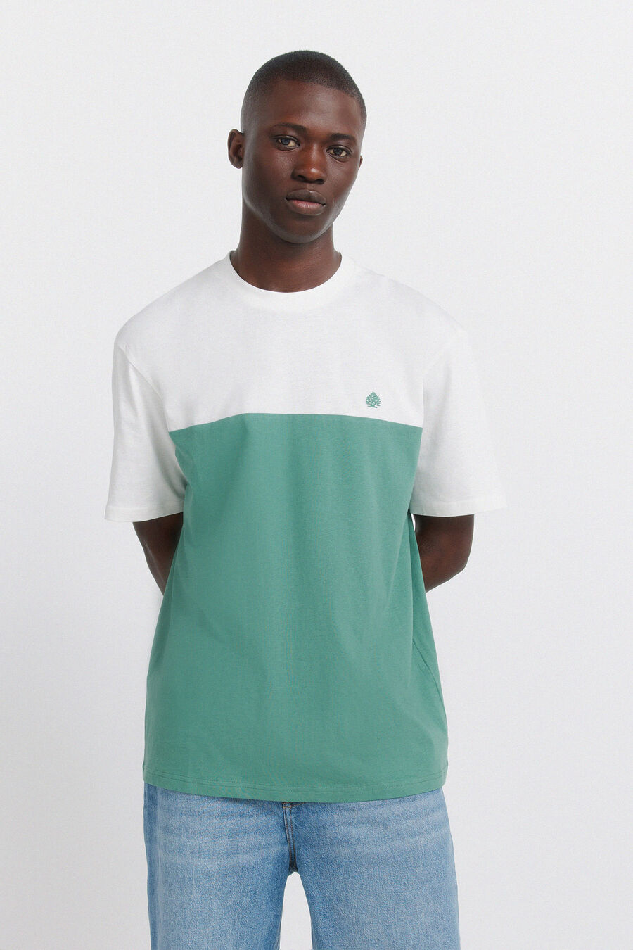 Camiseta bloque color