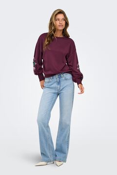 Only Rundhals-Sweatshirt