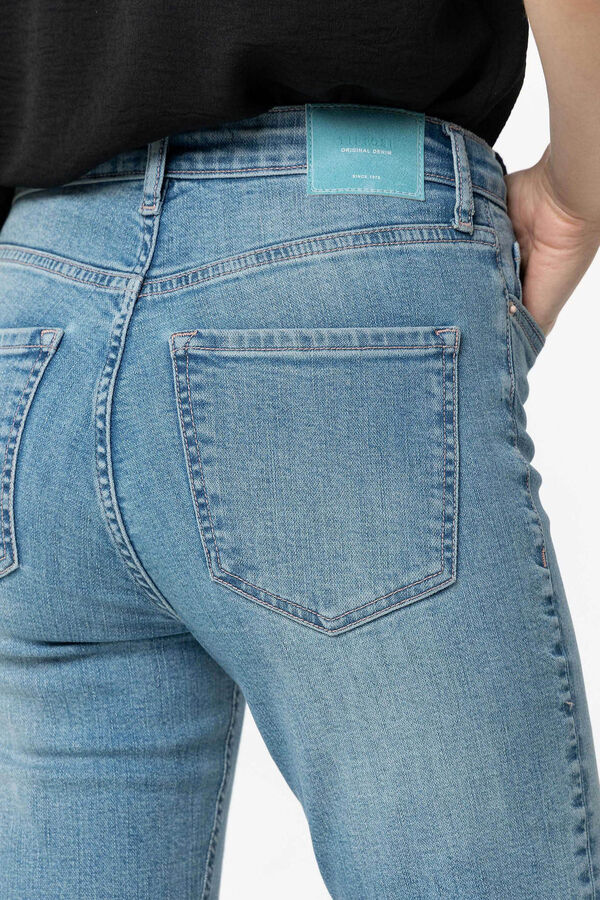 Springfield Zoe flared jeans svetloplava