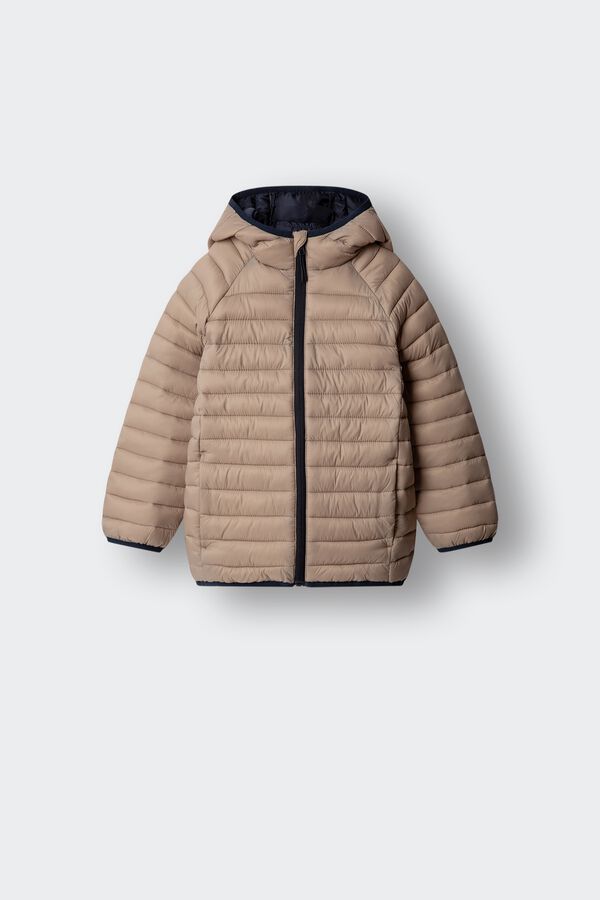 Springfield Kids Chaqueta b&aacute;sica acolchada ni&ntilde;o beige