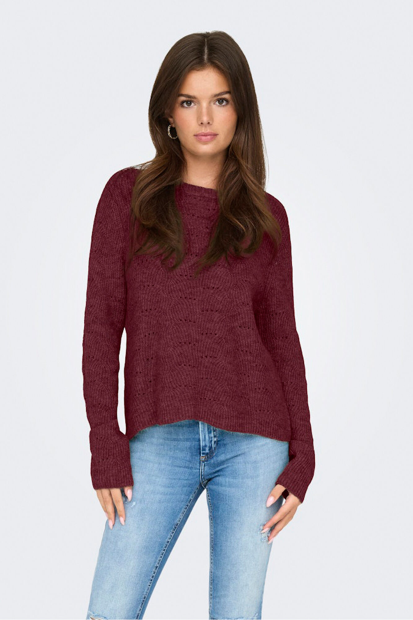 Only Jersey con detalles calados