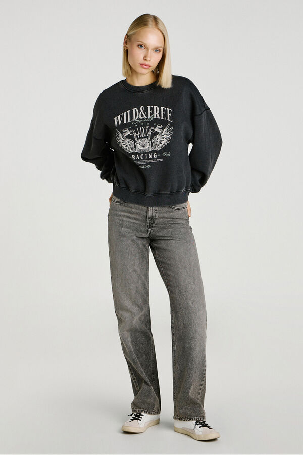 Jack & Jones Sudadera regular fit negro