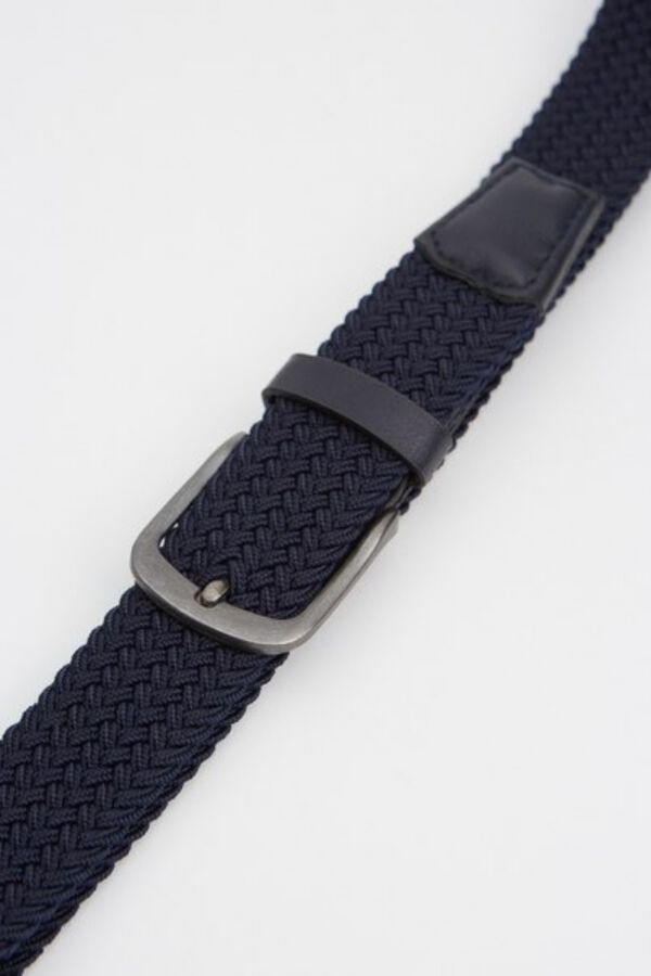 Inside Cinto entran&ccedil;ado el&aacute;stico azul