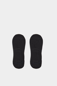 Springfield Plain no-show socks black