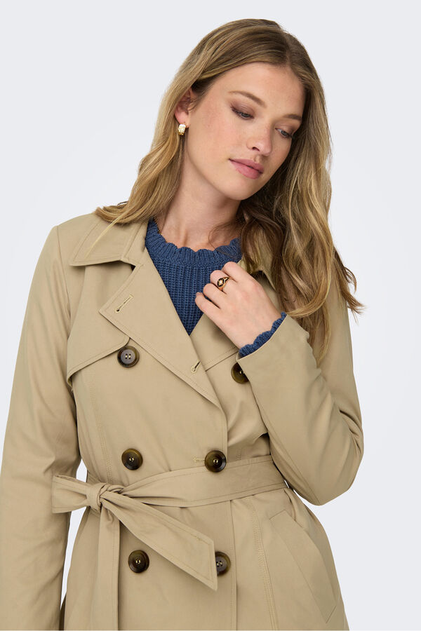 Only Midi trench coat term&eacute;szetes
