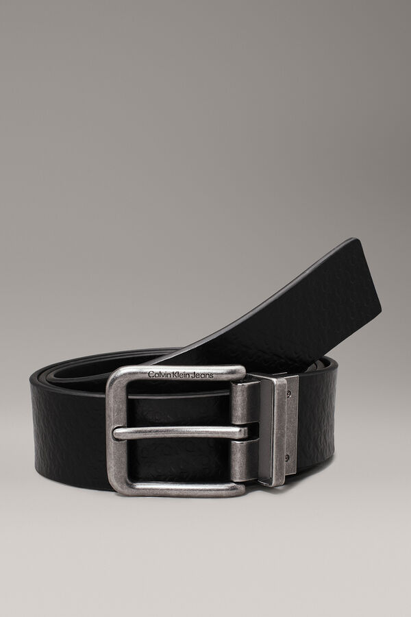 CK Jeans Calvin Klein jeans reversible leather belt black