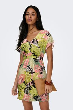 Only Vestido corto estampado floral estampado